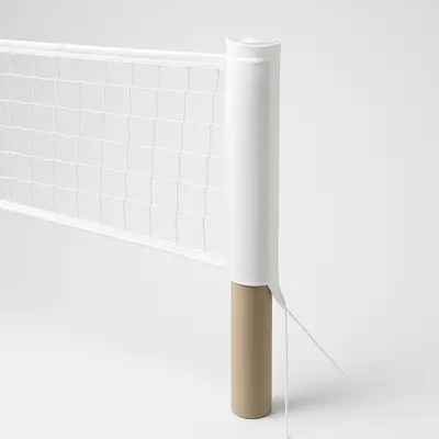 Náhled síť náhradní ke stojanům na přenosný tenis, přehazovanou, badminton, 3m