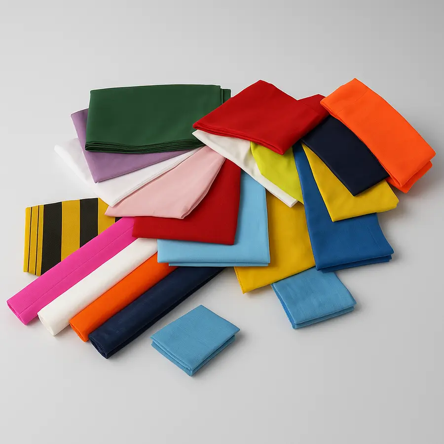 TEXTIL -  PAD = polyamid , PES = polyester aj.) metráž, zbytky/NS/2.JAK. PŘEHLED