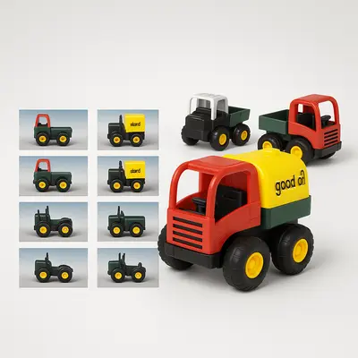 Náhled stavebnice auto Cobi Truck V6
