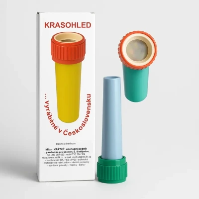 Náhled krasohled RETRO 60 (český) - kukátko s barevnými sklíčky