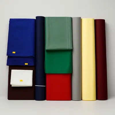 Náhled TEXTIL - metráž bavlna , barevná bez vzoru, zbytky/NS/2. JAK. PŘEHLED