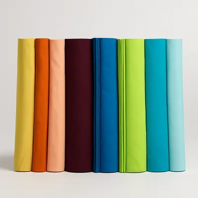 Náhled TEXTIL - metráž bavlna , barevná bez vzoru, zbytky/NS/2. JAK. PŘEHLED