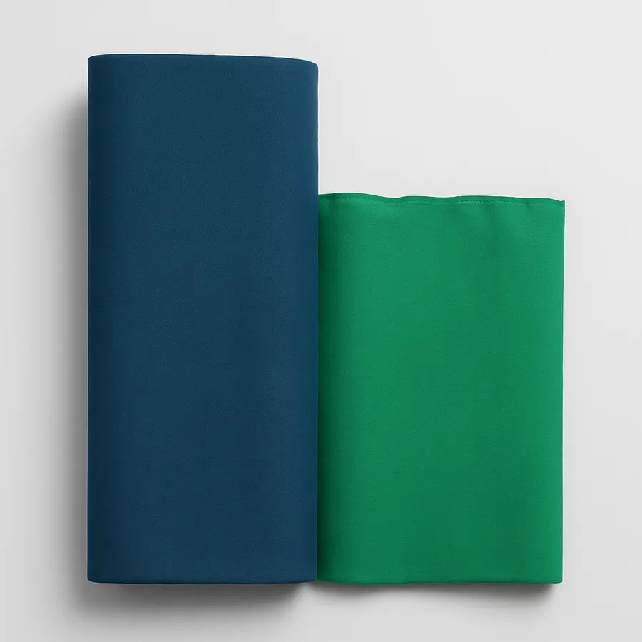 TEXTIL - metráž praporovina bavlna , 1. jak., zelená jasná