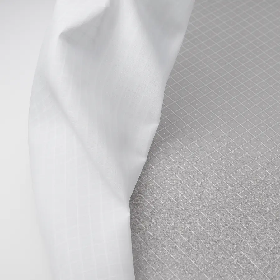 TEXTIL -   padákovina - polyamid , 1. JAK., 150 a 155 cm, bílá