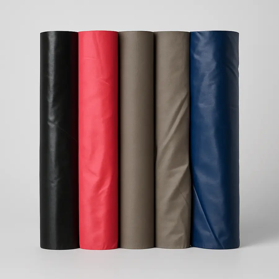TEXTIL - šusťákovina polyamid , 2. Jak., červená, 92cm