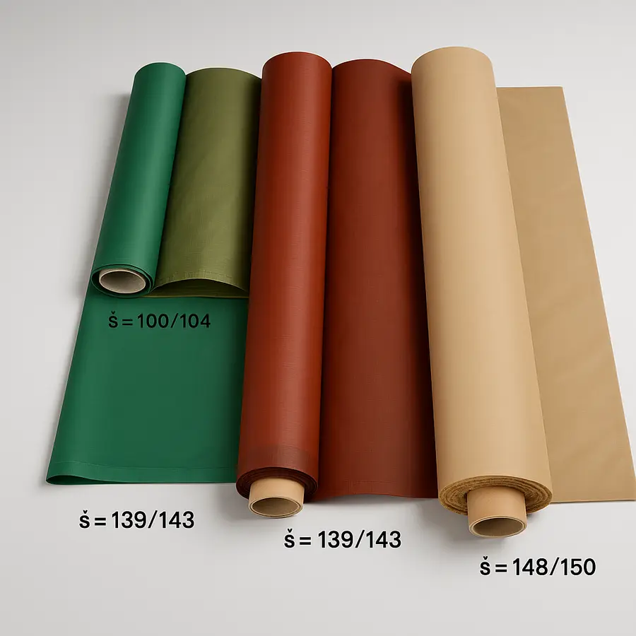 TEXTIL - padákovina - p olyamid, 2. JAK., 150 /153cm, béžová