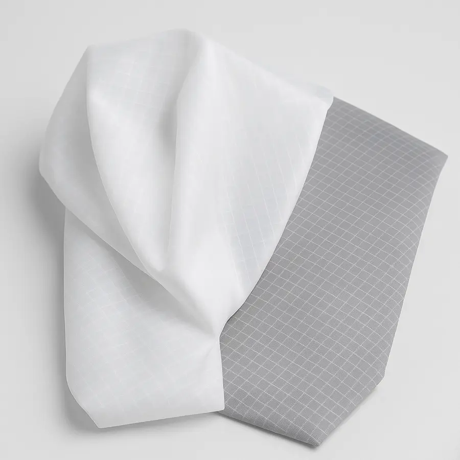 TEXTIL - padákovina - PES - polyester 2. JAK., 146/150,  bílá