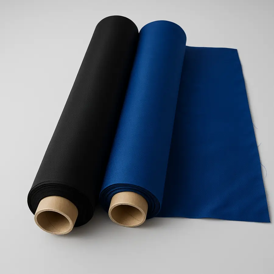 TEXTIL -   padákovina - PES - polyester , 2. JAK., 146/150cm, černá